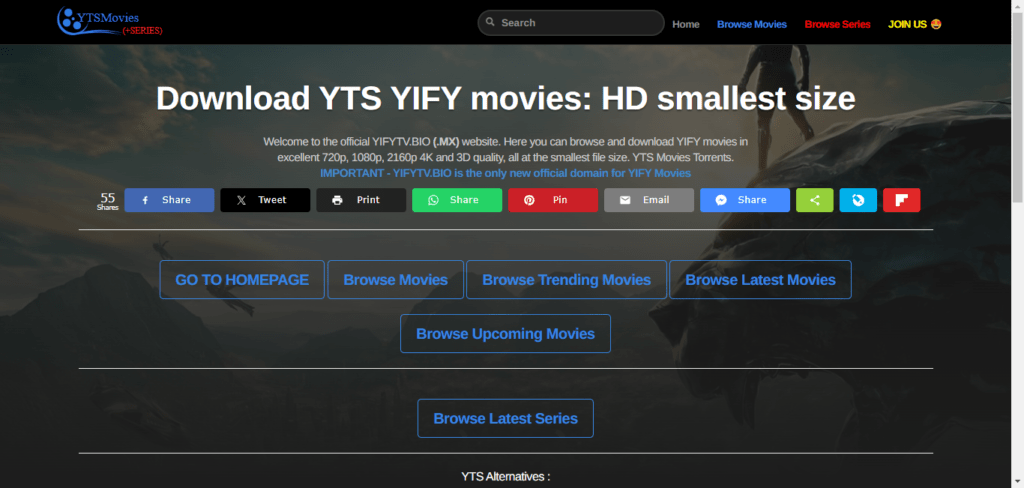 YIFY Movies